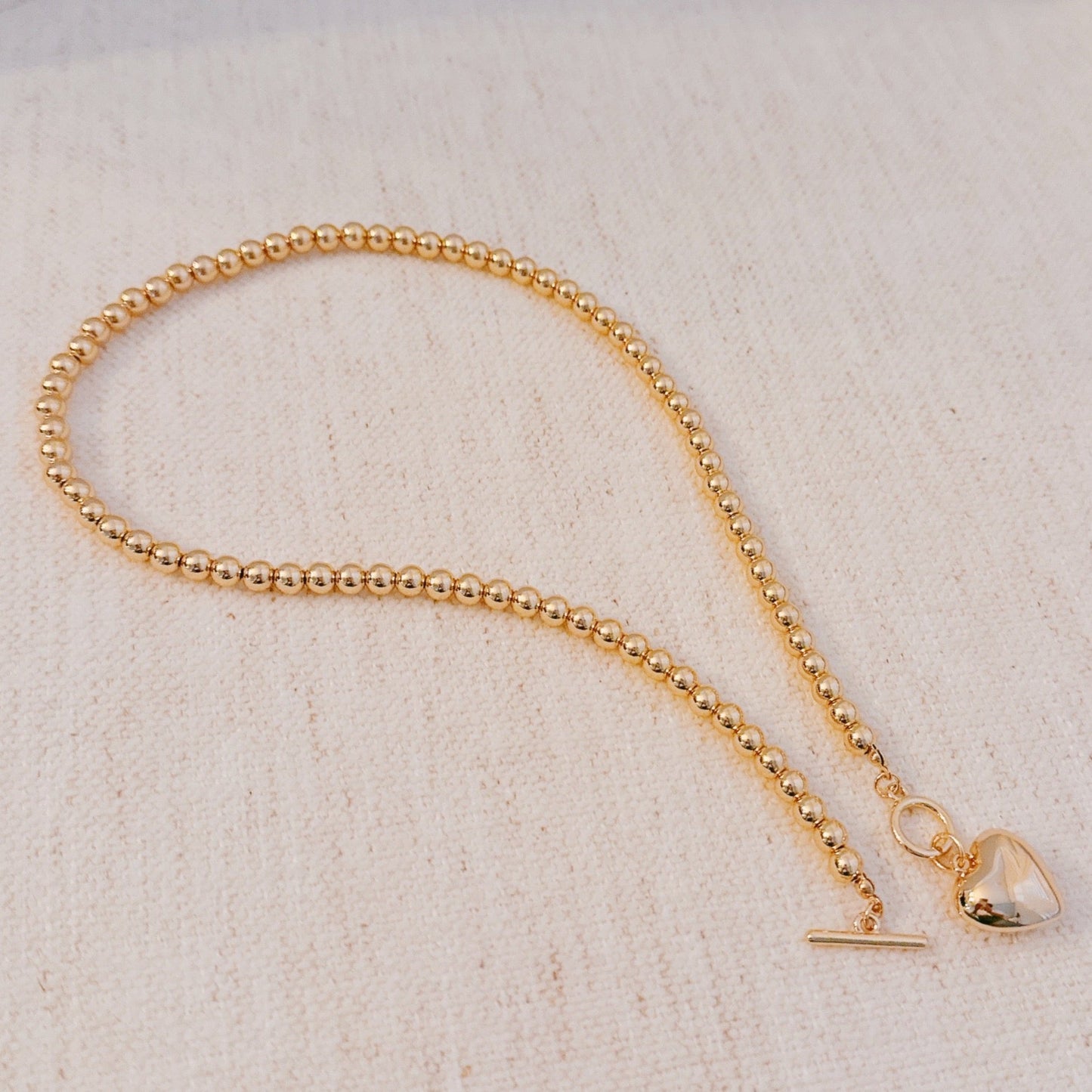 Heart Toggle Necklace