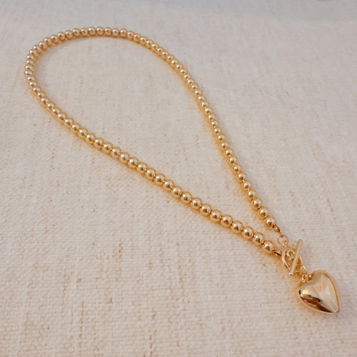 Heart Toggle Necklace