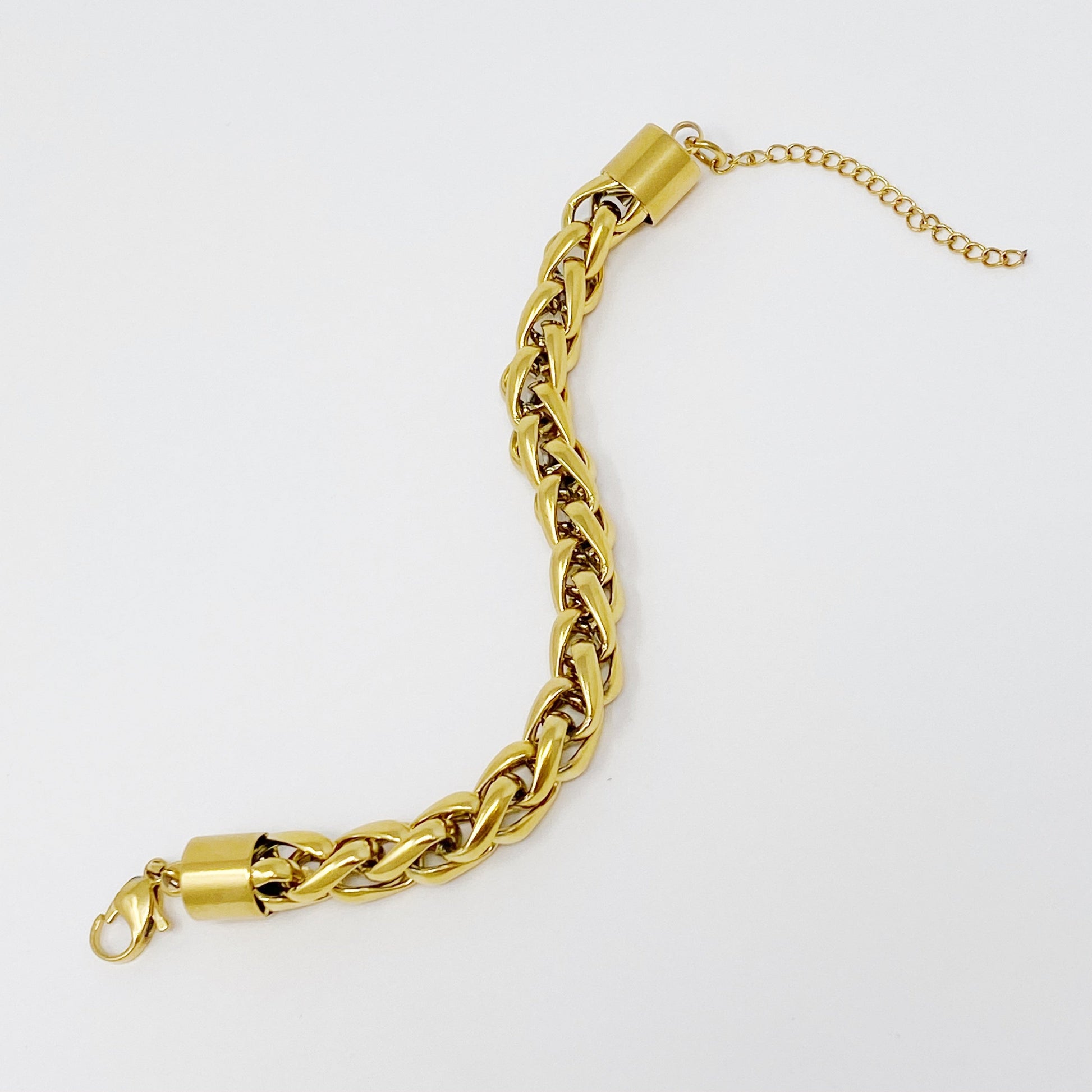 Bold And Edgy Chain Bracelet-3