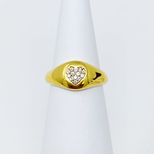 Shine Me Heart Ring-0