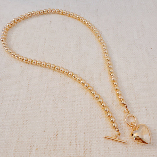 Heart Toggle Necklace