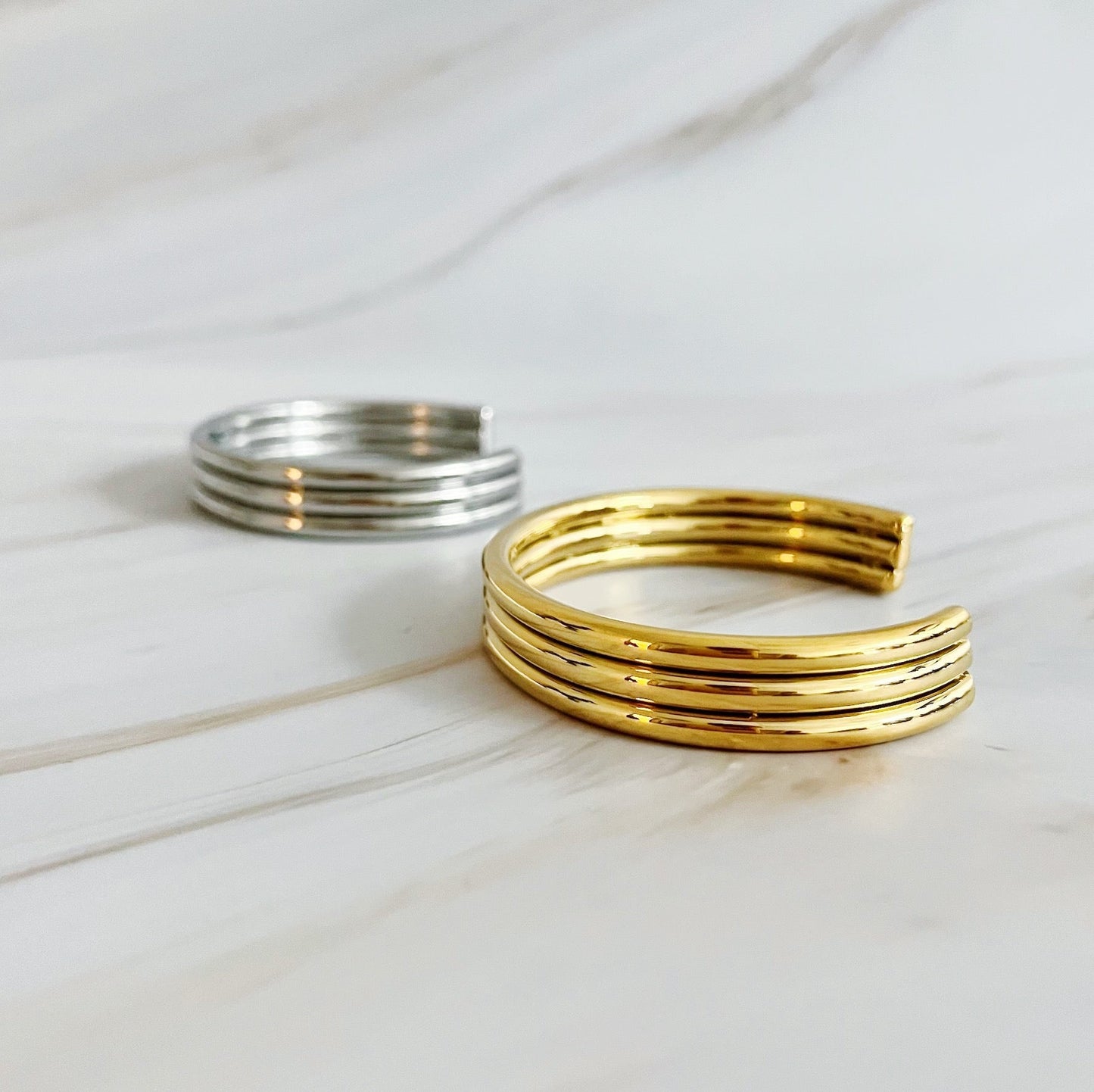 So Chic Open Bangle-3