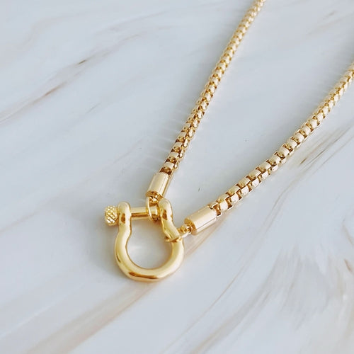 Luxe Box Chain Necklace