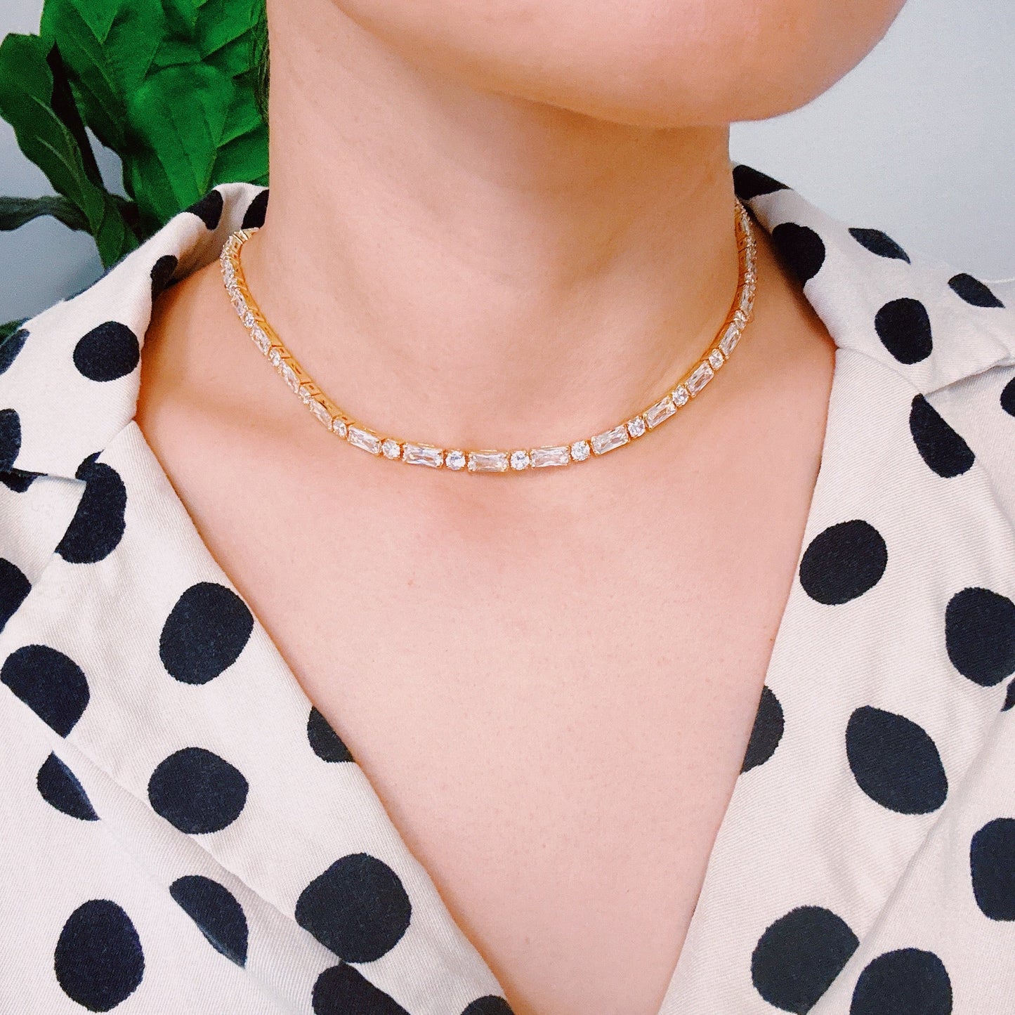 Sparkle Tennis Necklace