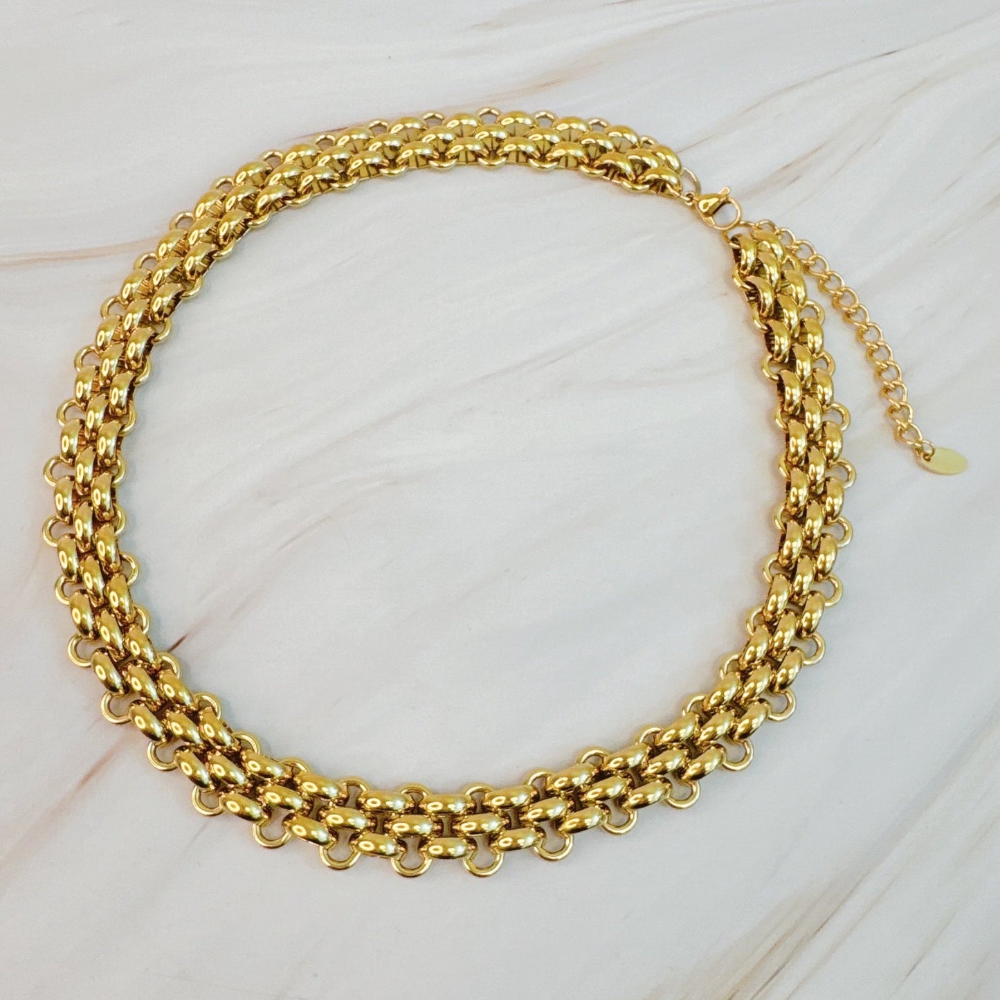 Regal Rope Chain Necklace