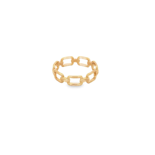 5mm Paper Clip Chain Ring (D55B)-0