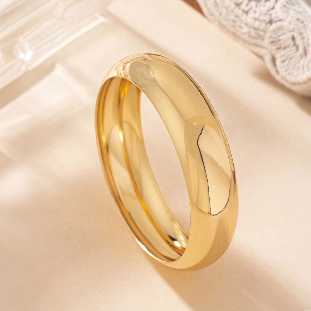 Chunky Gold Bangle