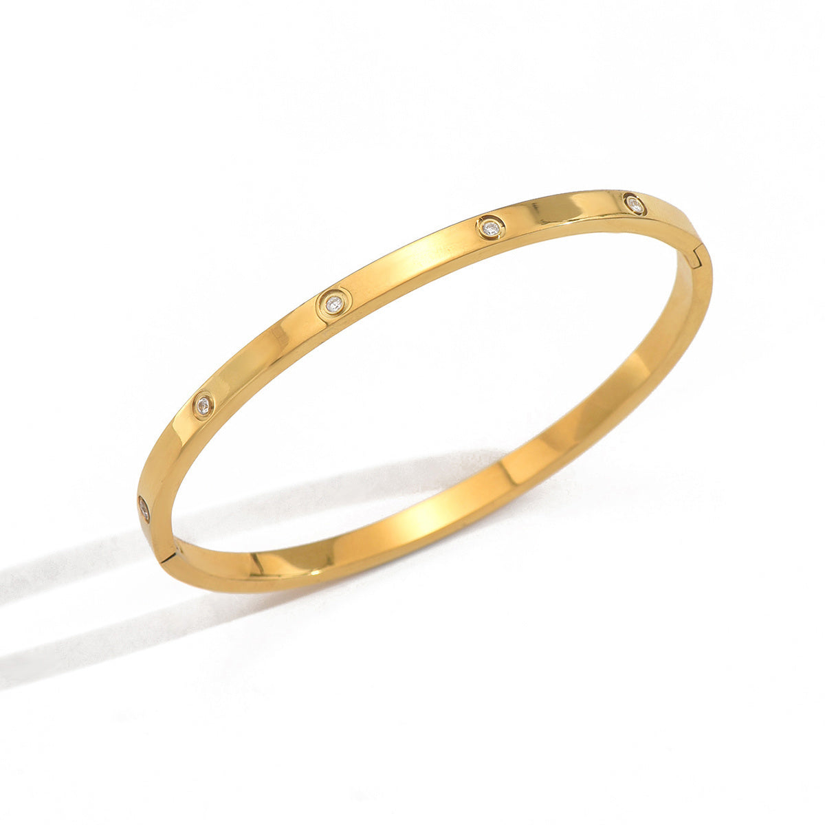Minimalist Gold Bangle